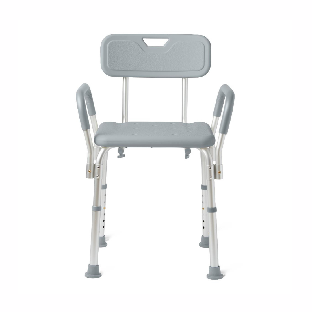 Shower Chair with Backrest & Padded Armrests (G2-100KHX1) By Medline