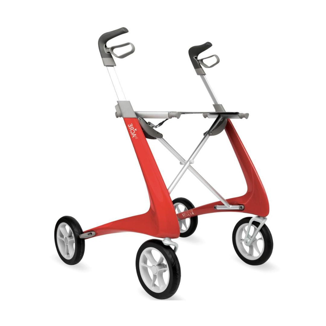 ByACRE Ultralight Carbon Fiber Rollator 18.5 (BYA100LGBK-R-W) By Medline