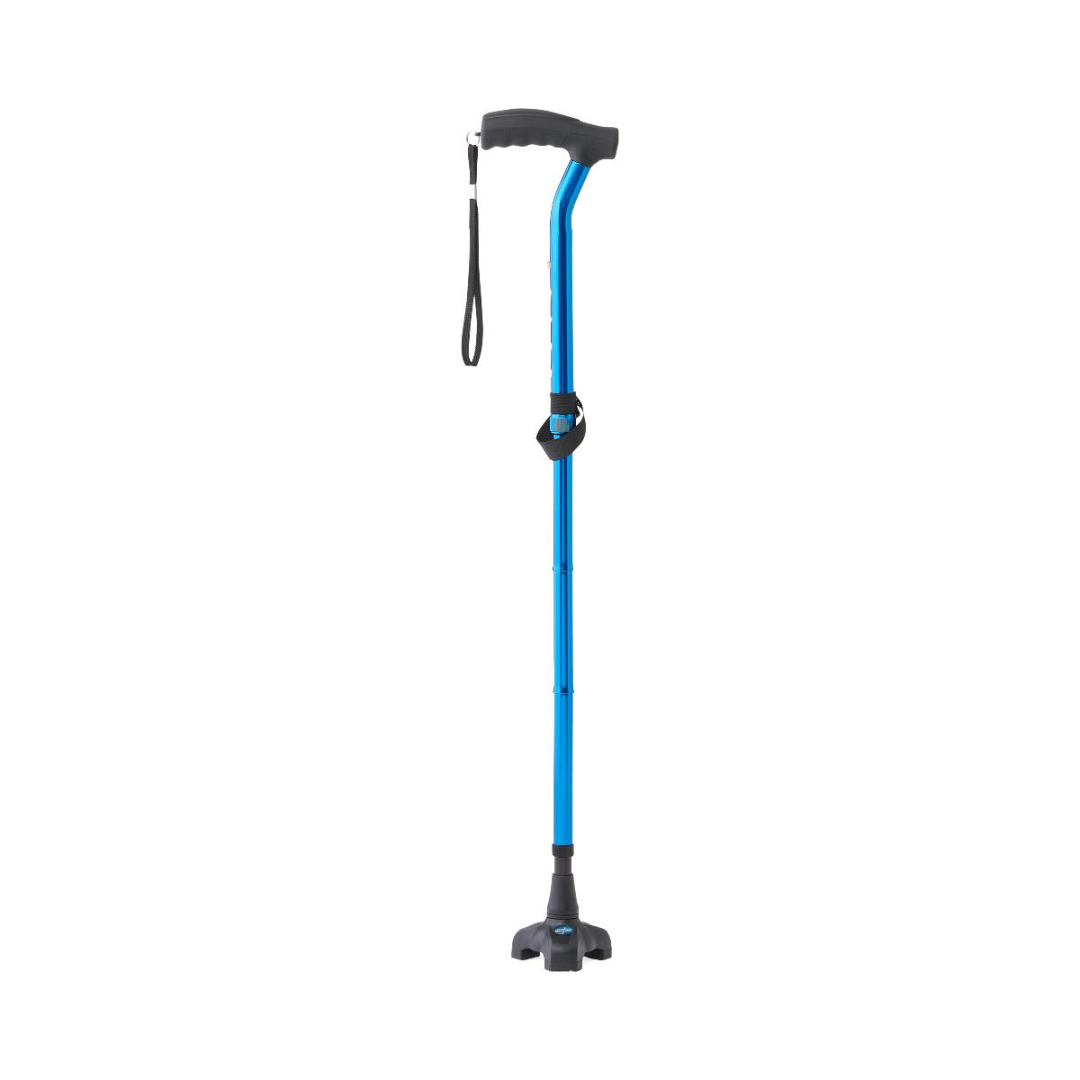 TriGlide Folding Cane (TGLCANEB) By Medline