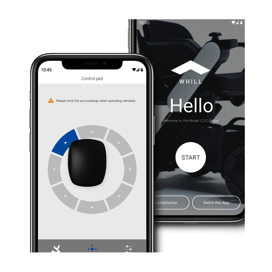 WHILL Model C2 App Control Operating System