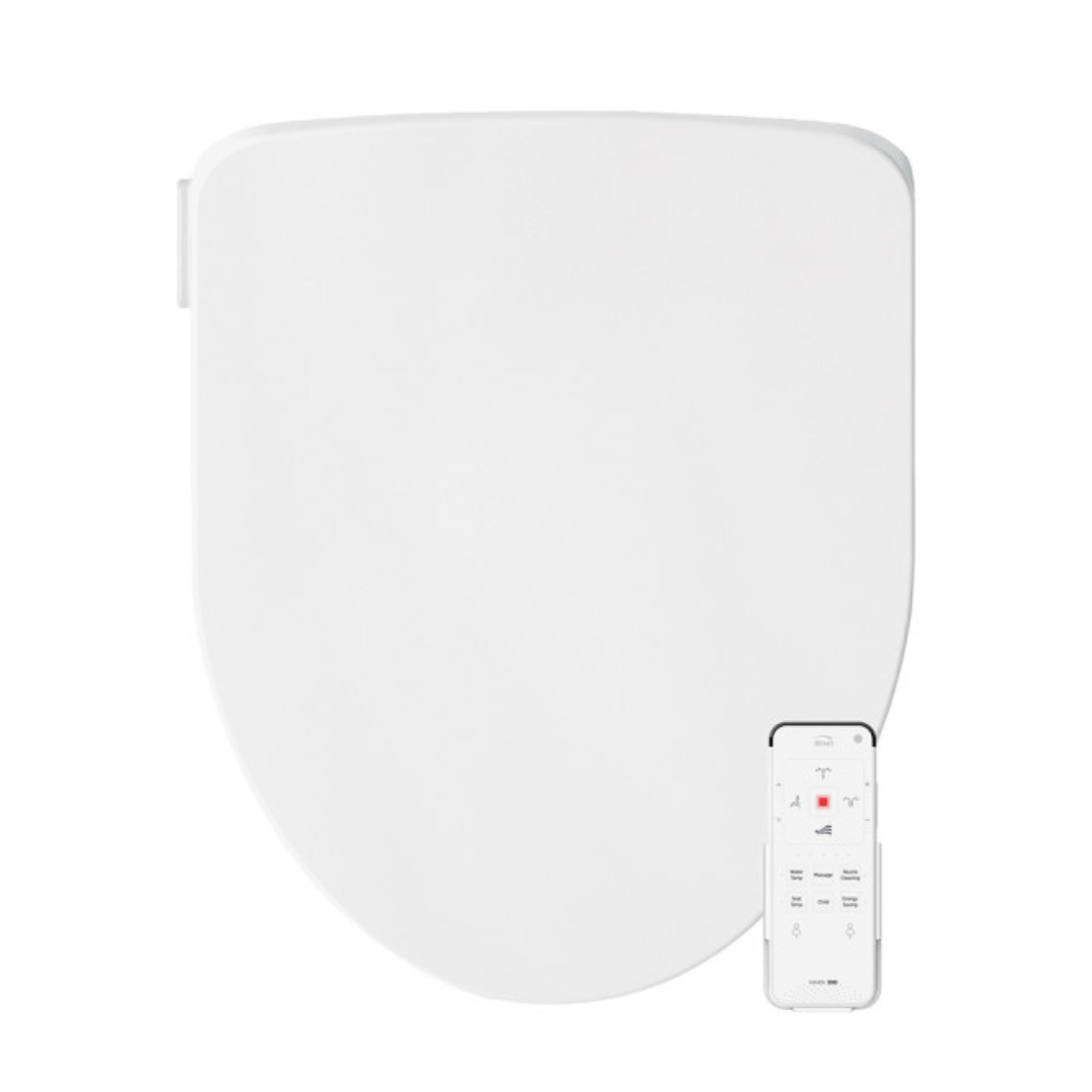 Haven Elongated Plastic Bidet Toilet Seat (HV-3000E)  By Bemis