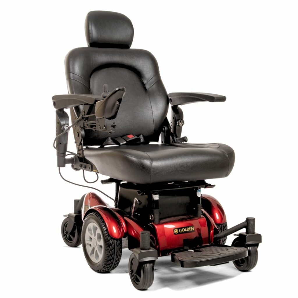Compass HD GP620 by Golden – Heavy-Duty Electric Power Chair for Indoors & Outdoors