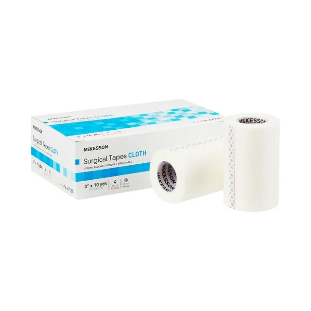 McKesson Surgical Tape Non-Sterile Air Permeable Silk-Like Cloth