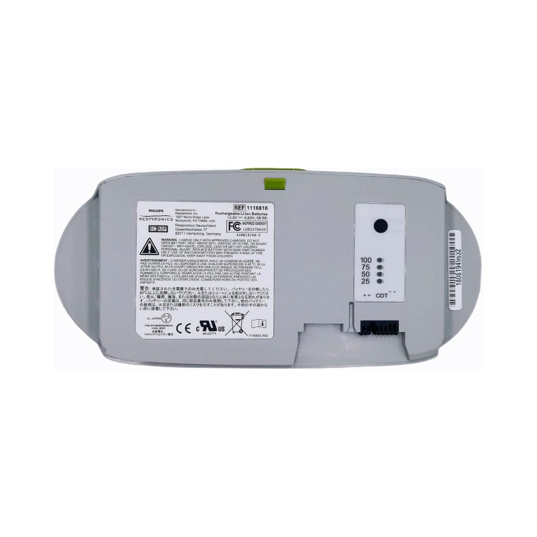 Standard lithium ion battery 1116816 For SimplyGo Oxygen Concentrator By Philips
