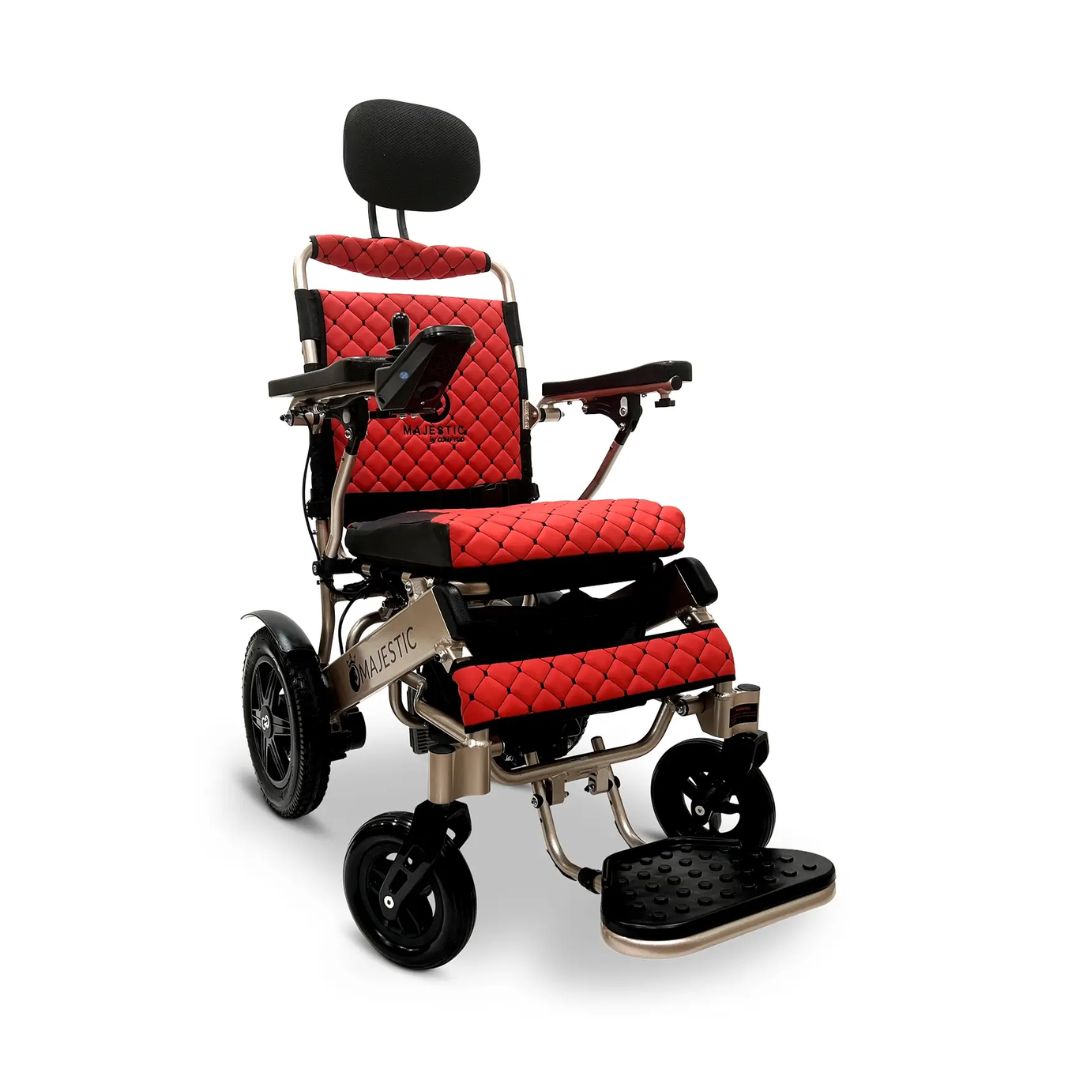 MAJESTIC IQ-9000 Auto Recline Remote Controlled Electric Wheelchair By ComfyGo Mobility