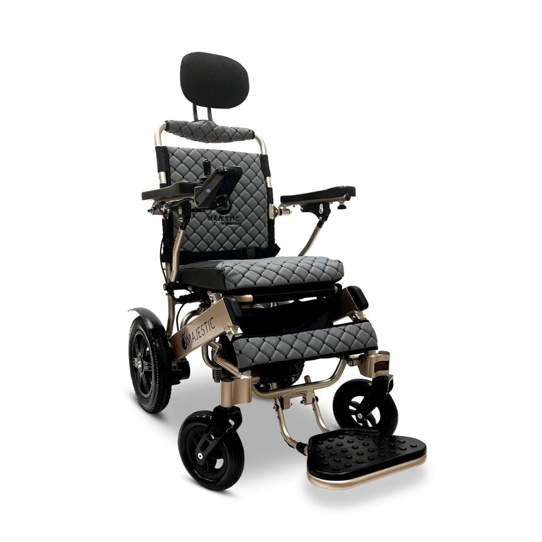 MAJESTIC IQ-9000 Auto Recline Remote Controlled Electric Wheelchair By ComfyGo Mobility
