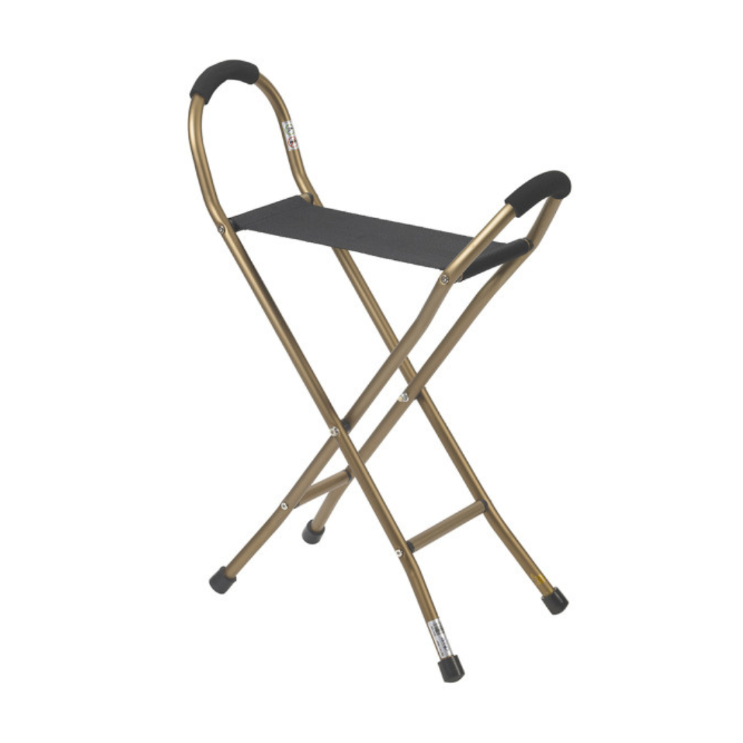 Cane Sling Seat Folding, 250 lb Capacity – RTL10360 By Drive Medical