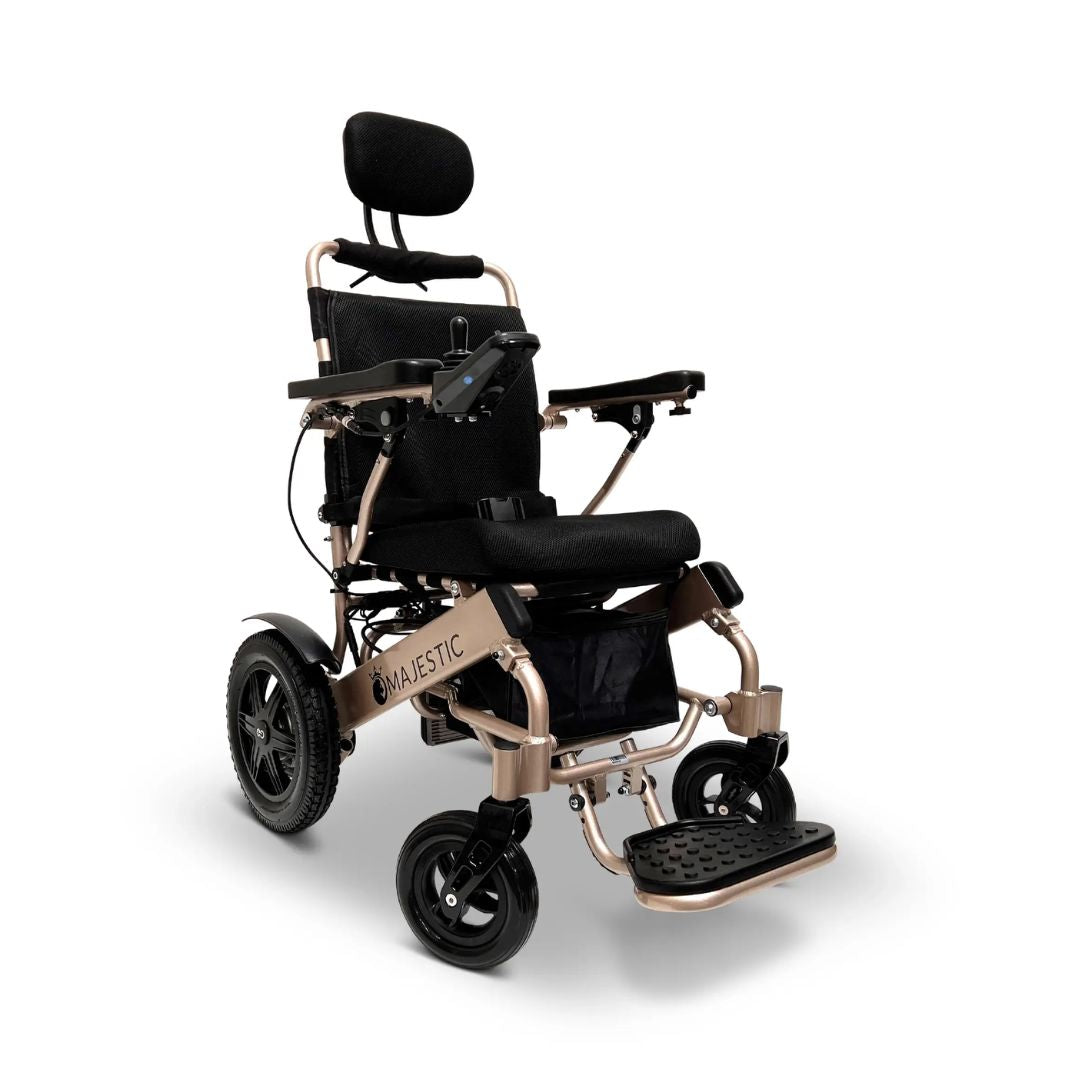 MAJESTIC IQ-9000 Auto Recline Remote Controlled Electric Wheelchair By ComfyGo Mobility