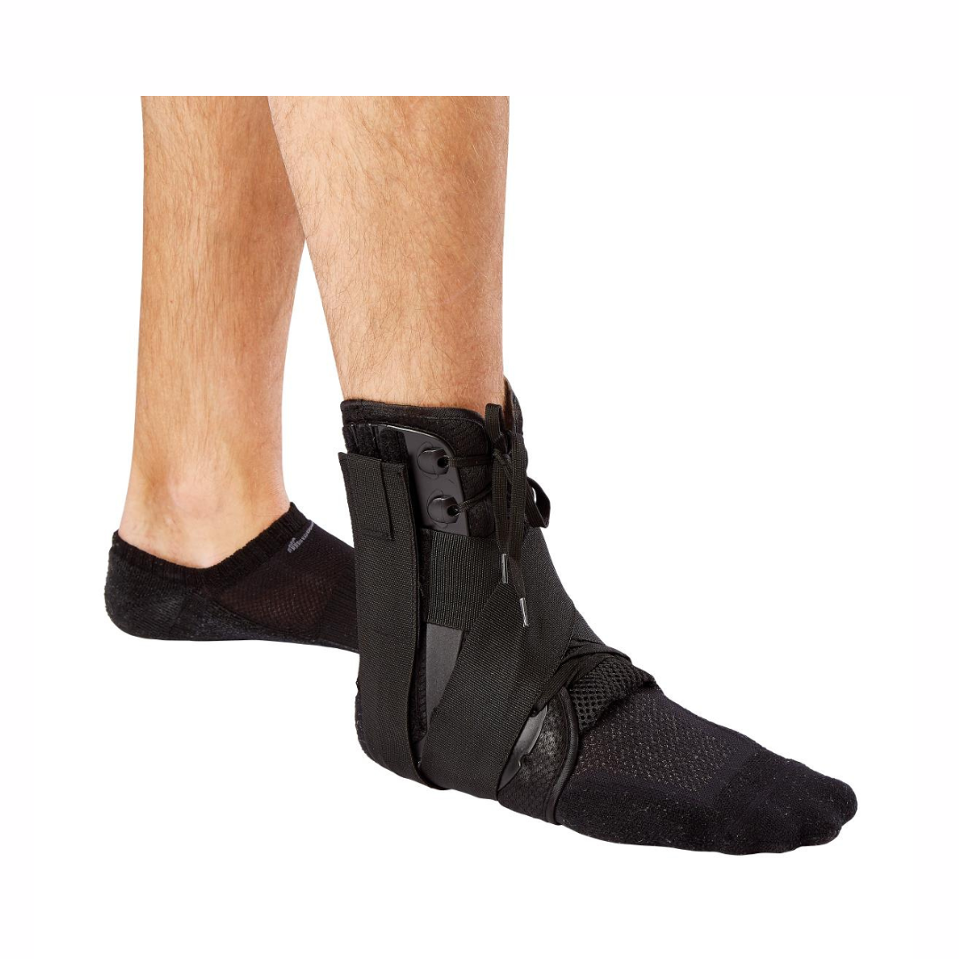 Medline Lace-Up Ankle Brace By Medline