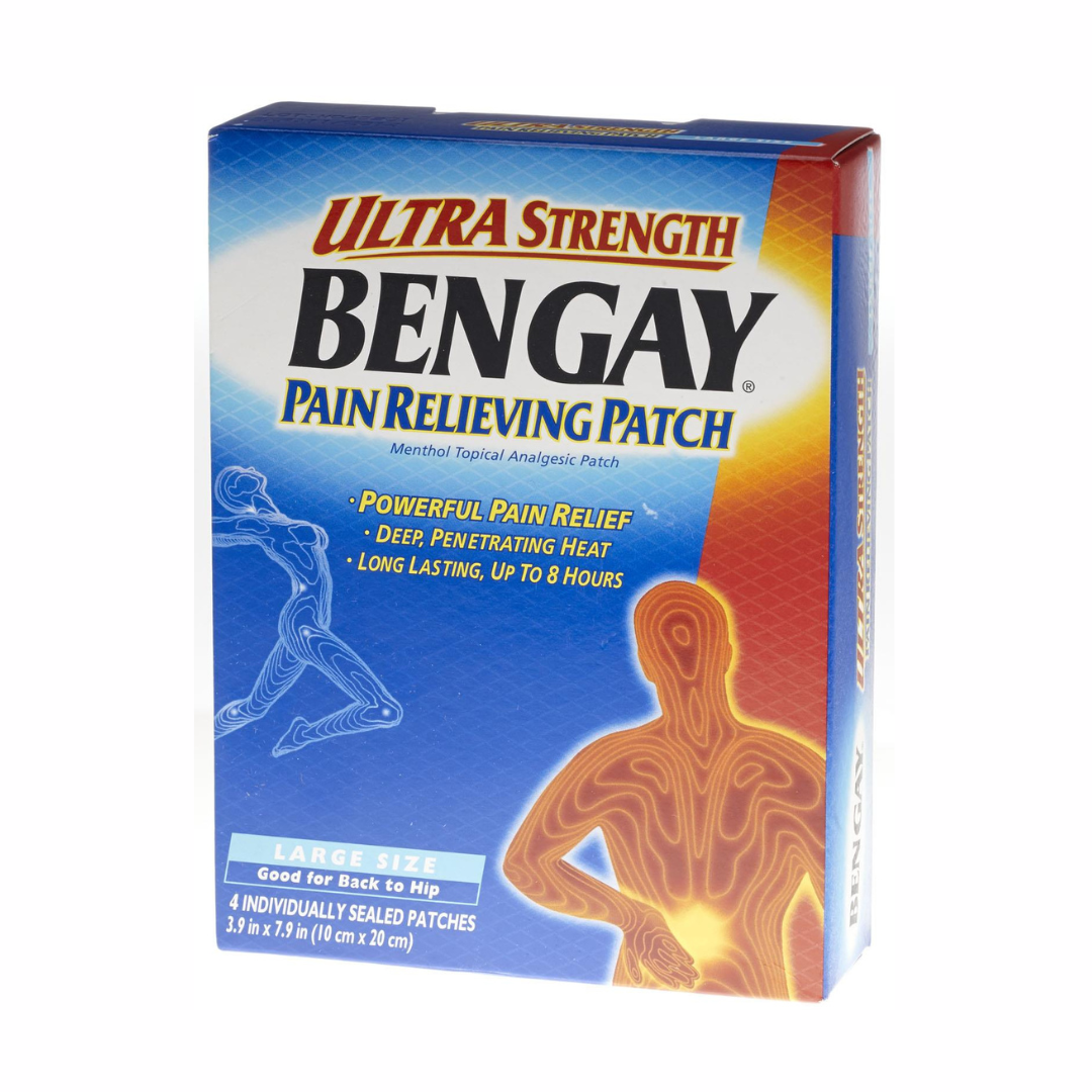Bengay Ultra Strength Pain Relieving Patches By Medline