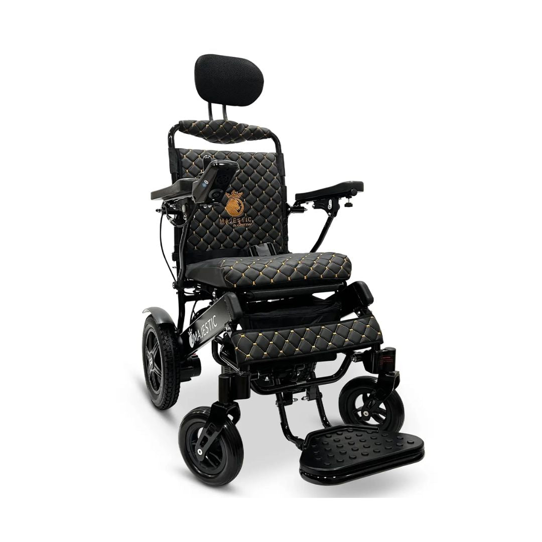 MAJESTIC IQ-9000 Auto Recline Remote Controlled Electric Wheelchair By ComfyGo Mobility