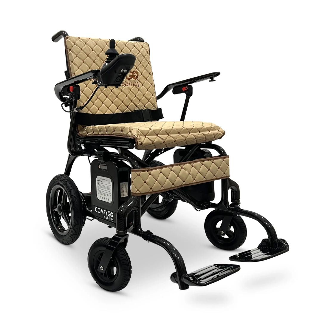 Phoenix Carbon Fiber Electric Wheelchair Lightweight Long-Range By ComfyGo Mobility