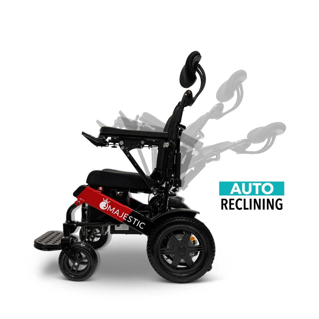 MAJESTIC IQ-9000 Auto Recline Remote Controlled Electric Wheelchair By ComfyGo Mobility