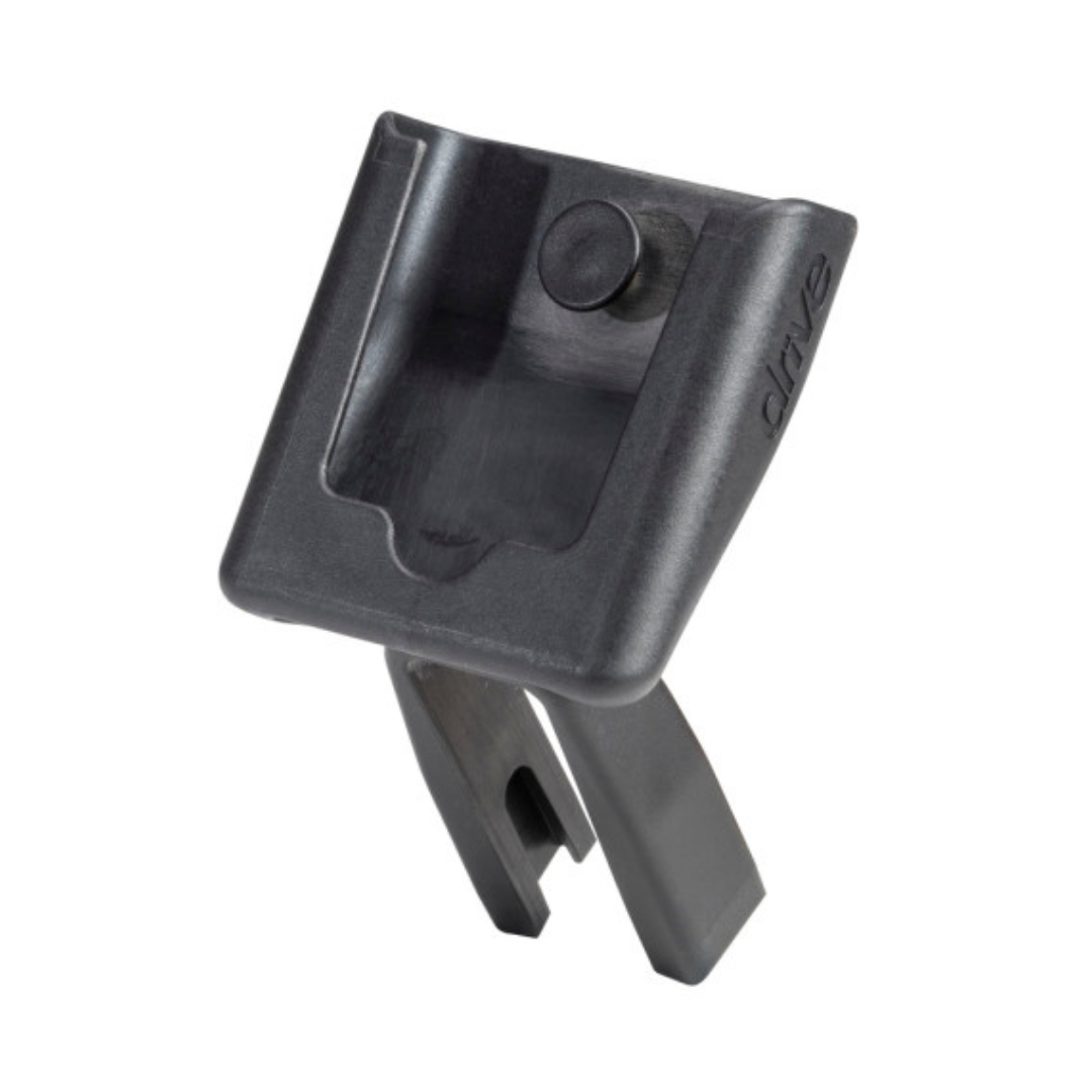 Drive Medical Nitro Sprint and Glide Cell Phone Holder in black for secure phone attachment