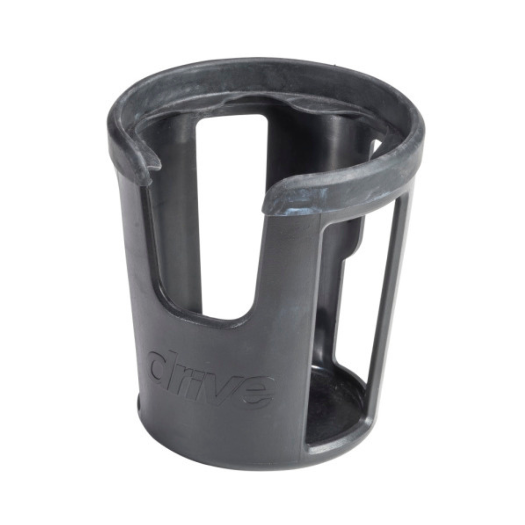 Drive Medical Nitro Sprint and Glide Cup Holder black plastic drink holder accessory